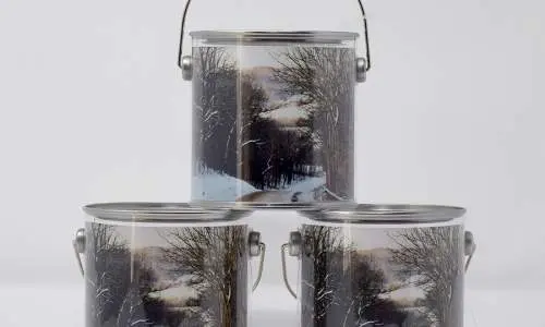 Galleria River Bend Lattine dipinte