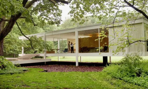 L'esterno di una casa