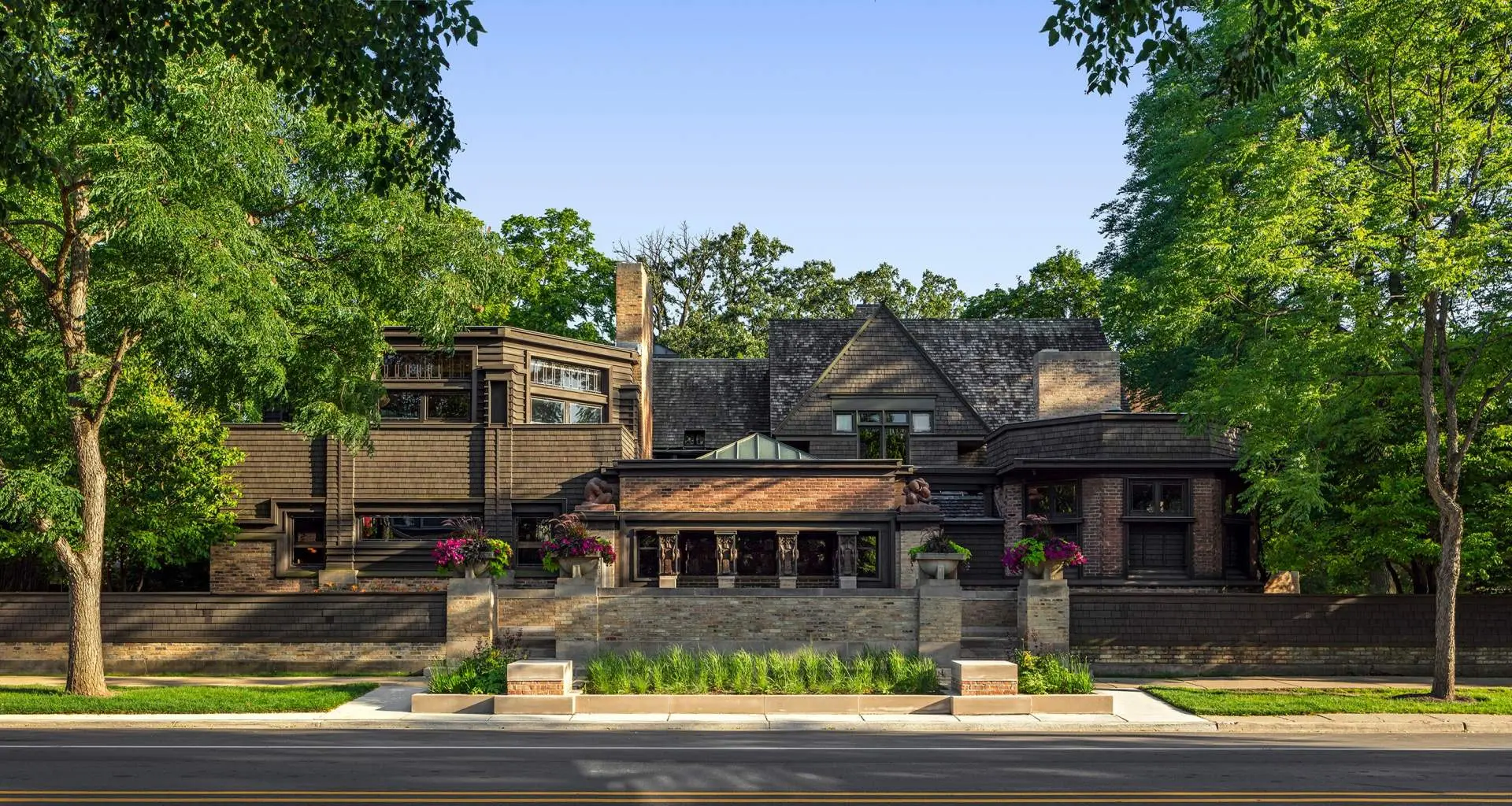 L'esterno di una casa