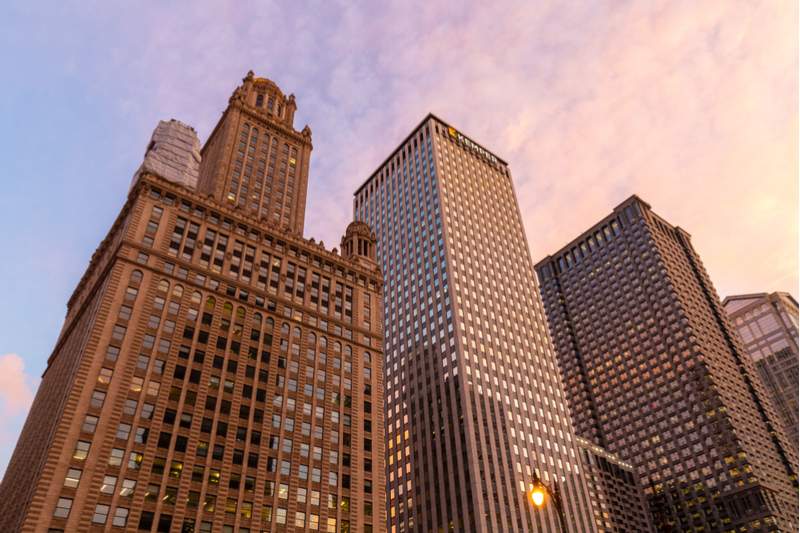 L'edificio dei gioiellieri di Chicago dall'aspetto caratteristico