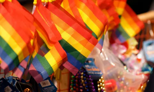 Bandiere arcobaleno del Pride