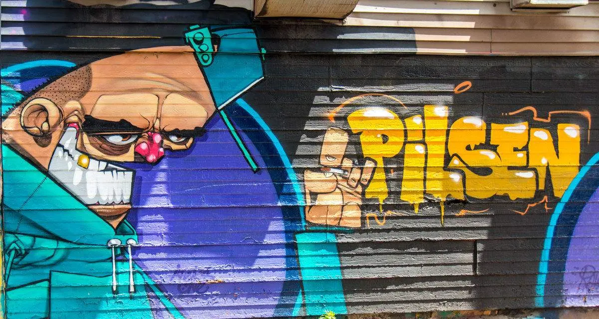 Murale a Pilsen Chicago