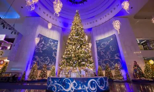 Albero di Natale del Museum of Science and industry