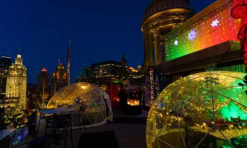 Cena invernale su LondonHouse Rooftop