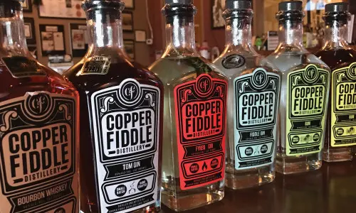 Bottiglie di alcolici