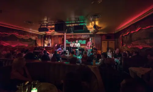 Persone assistono a uno spettacolo al Green Mill
