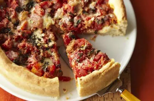 Pizza al piatto