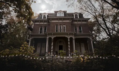 L'esterno di una casa