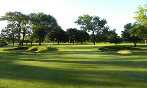 Un campo da golf