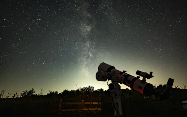 Telescopio e stelle