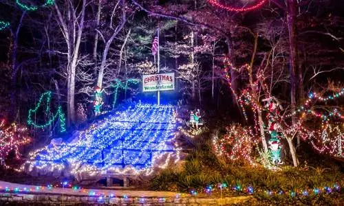 Il paese delle meraviglie di Natale ad Alton