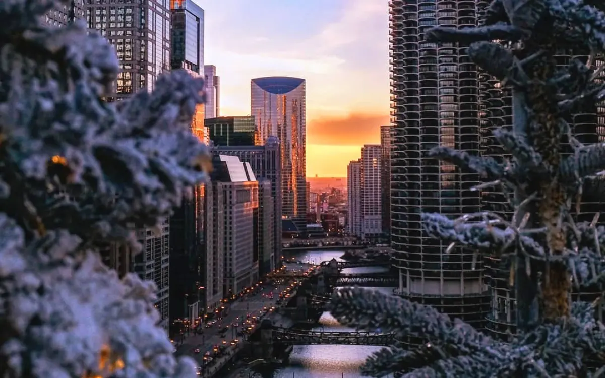 Lo skyline di Chicago