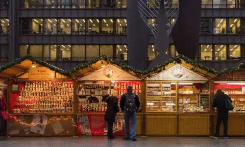 Negozi uno accanto all'altro