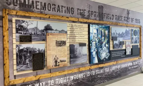 Murale dedicato ai disordini razziali di Springfield