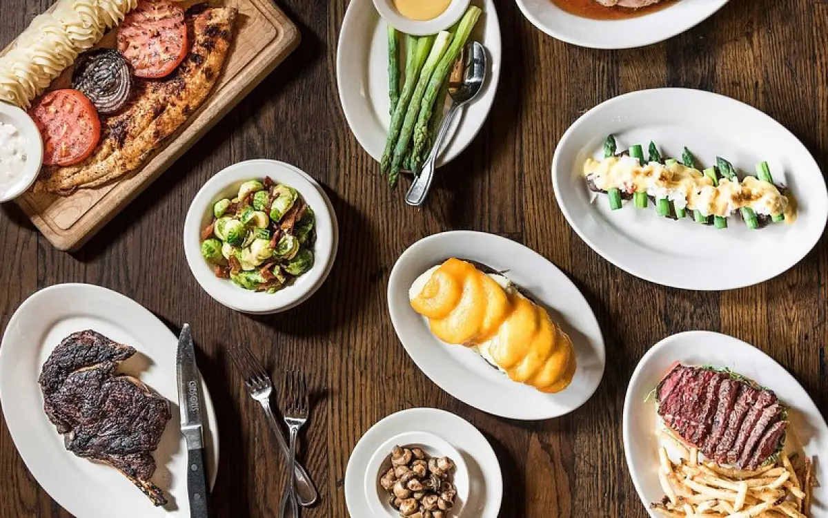 Prodotti alimentari dal menu